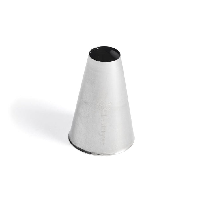 De Buyer Stainless Steel 14mm Plain Nozzle - Simmer and Slice