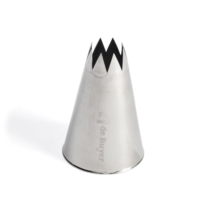De Buyer Stainless Steel Star Nozzle (F8) - Simmer and Slice
