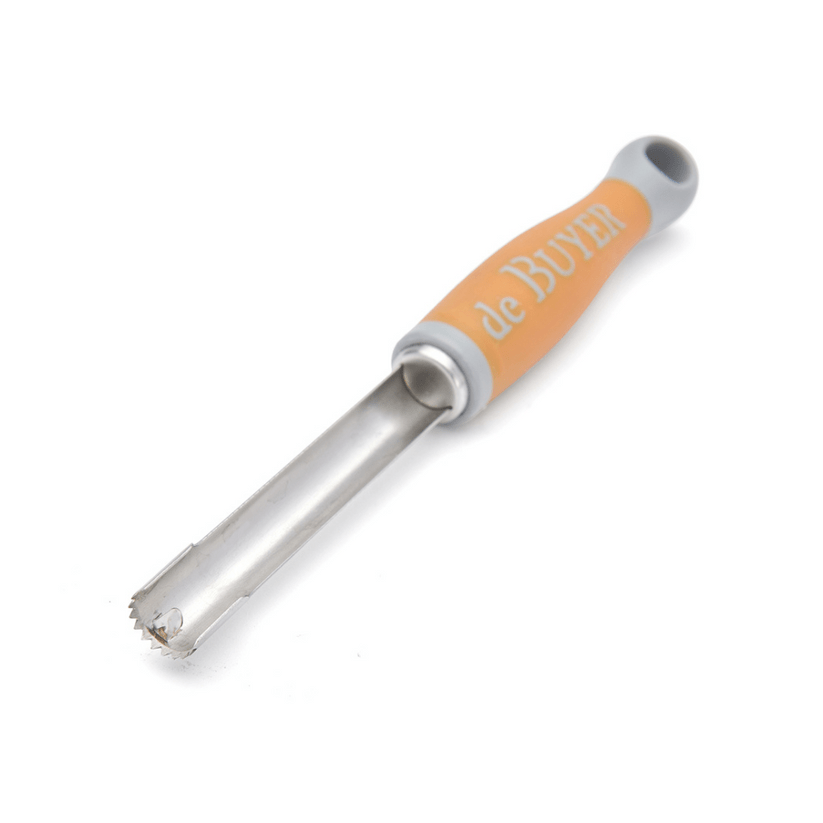 De Buyer Universal 12mm Corer - Orange - Simmer and Slice