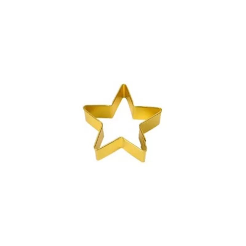 Dexam 8cm Star Cookie Cutter - Gold - Simmer and Slice