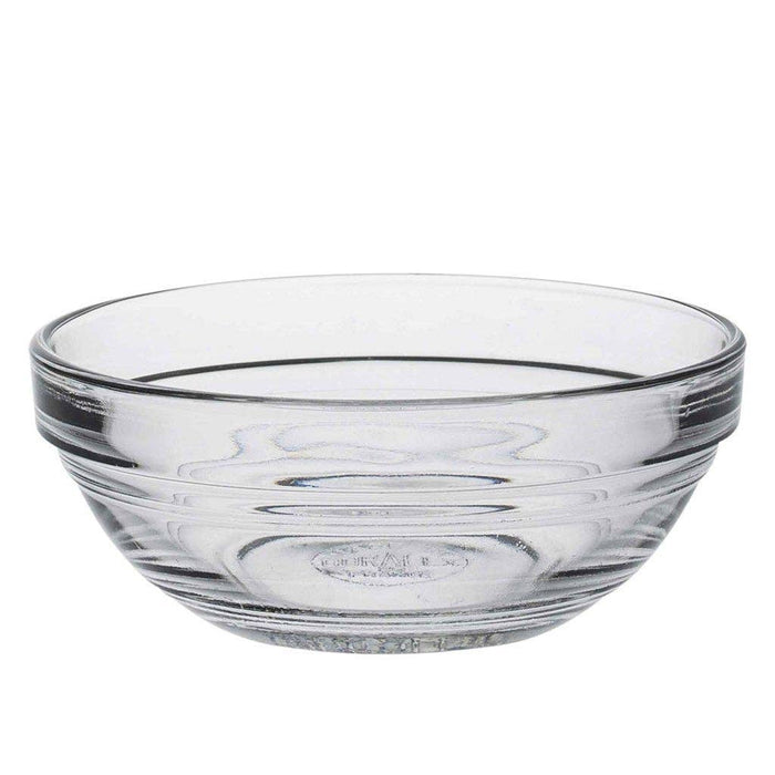Duralex Lys Clear Stacking Glass Food Bowl - 90mm - Simmer and Slice