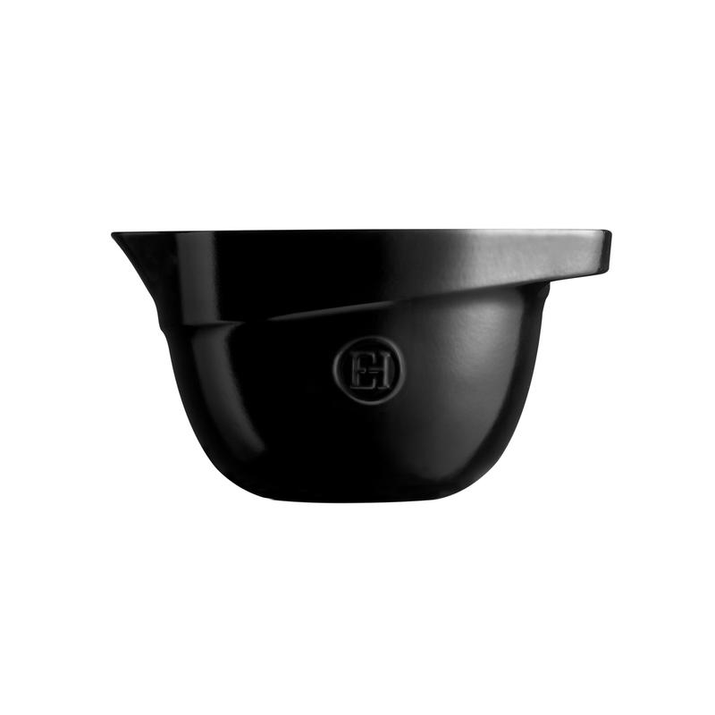 Emile Henry 4.5L Mixing Bowl - Black Truffle - Intro Offer - Simmer and Slice