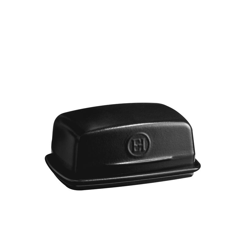 Emile Henry Butter Dish - Black Truffle - Simmer and Slice