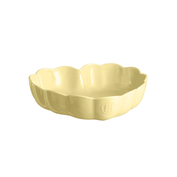 Emile Henry Madeleine Heart - Shaped Dish - Vanilla - Simmer and Slice