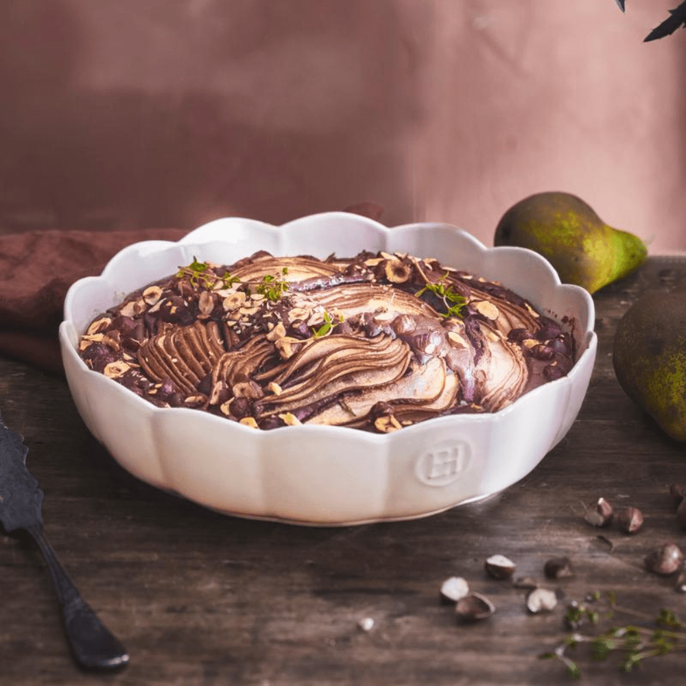 Emile Henry Madeleine Round Dish - Clay - Simmer and Slice