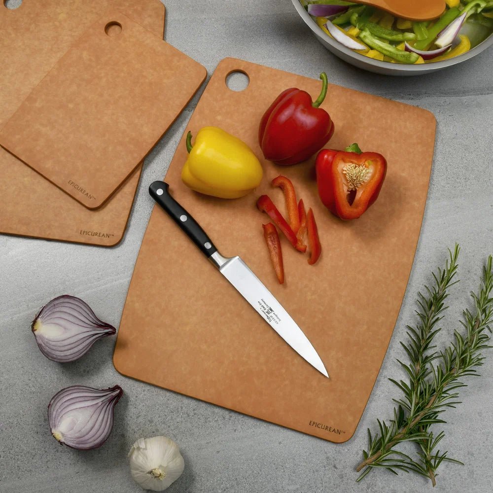 Epicurean Small Prep Board | Natural | 20 x 15cm - Simmer and Slice