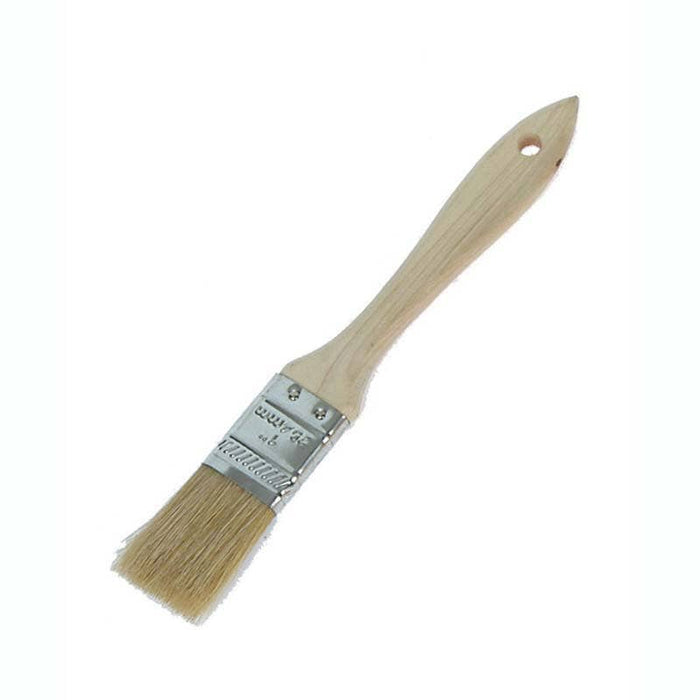 Flat Pastry Brush Wooden Handle 19cm - Simmer and Slice