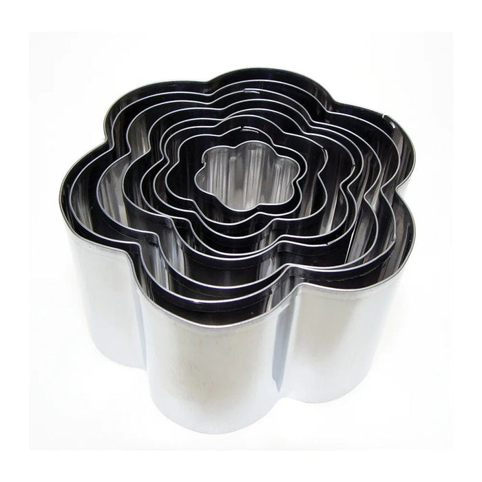 Flower Cookie Cutters Set of 8 in Tin - Simmer and Slice