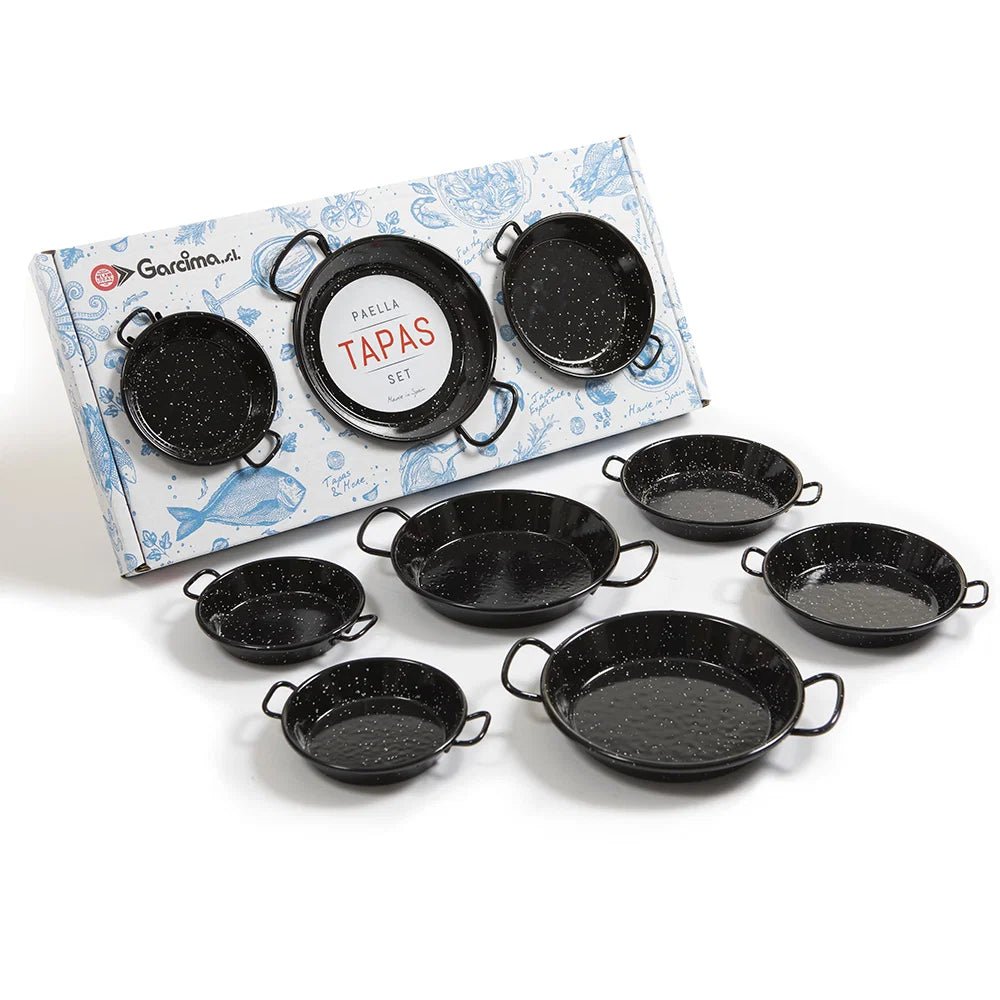 Garcima Paella Tapas Bowl Set 9 Piece - Simmer and Slice