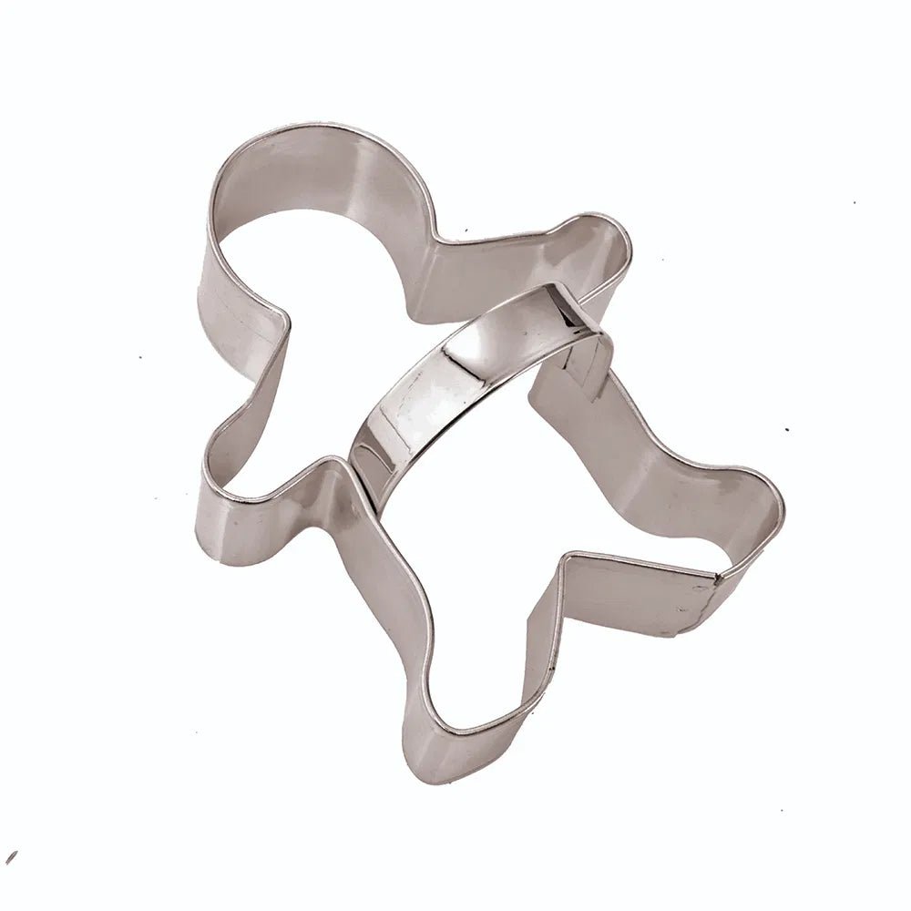 Gingerbread Man Stainless Steel Cookie Cutter - Simmer and Slice