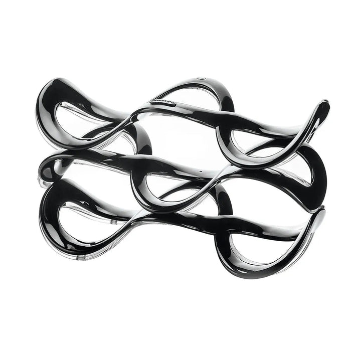 Guzzini Black Wine Rack Cuvee - Simmer and Slice