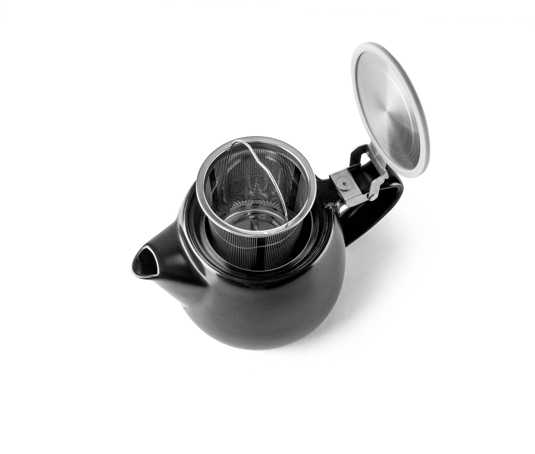 IBILI - Luxor Black Ceramic Teapot - Simmer and Slice