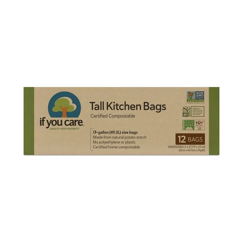 If You Care | 13 Gallon (49.1l) Compostable Tall Kitchen Bags - Simmer and Slice