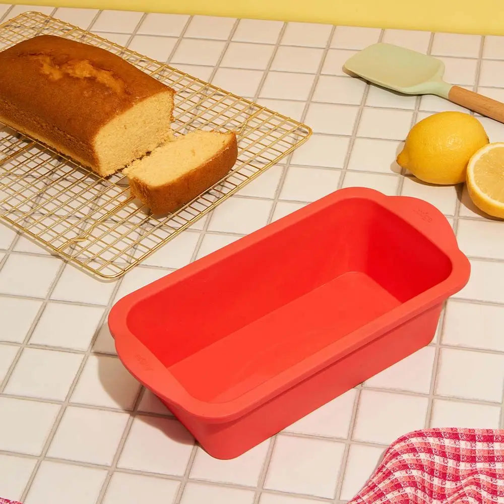 Judge Silicone Bakeware, 2lb/900gr Loaf Tin, Berry