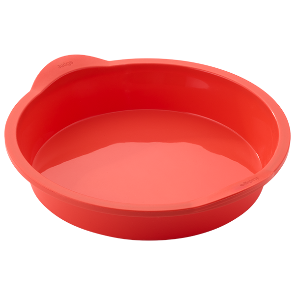 Judge Silicone Bakeware, 9"23cm Round Cake Tin, Berry