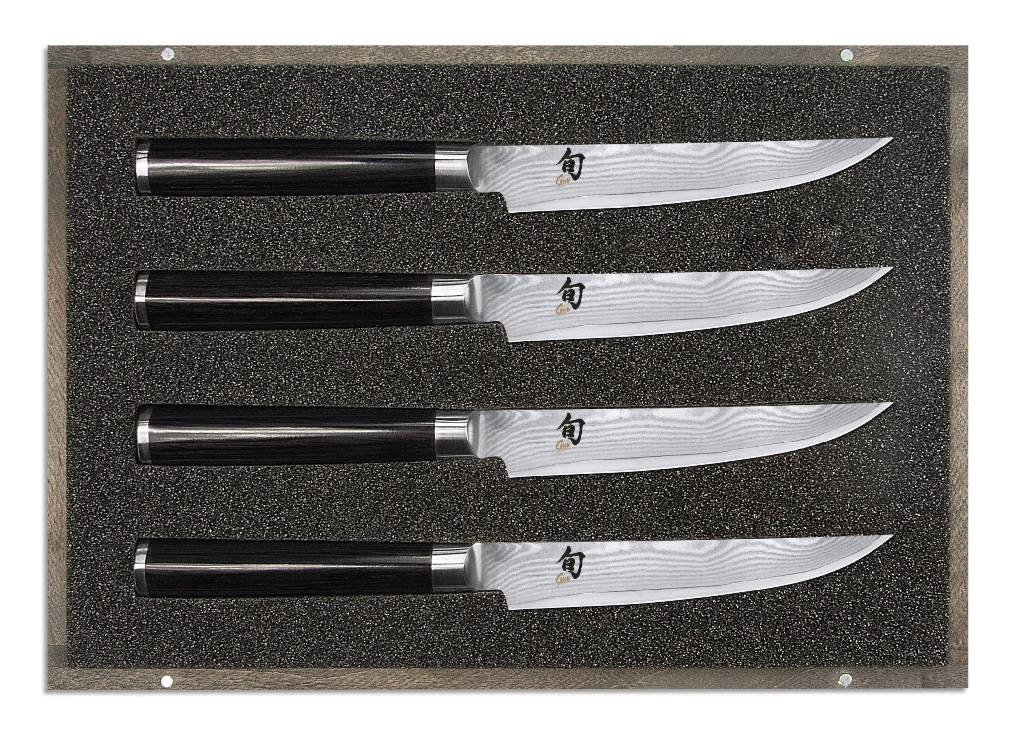 Kai Shun 4pc Steak Knife Set - Simmer and Slice