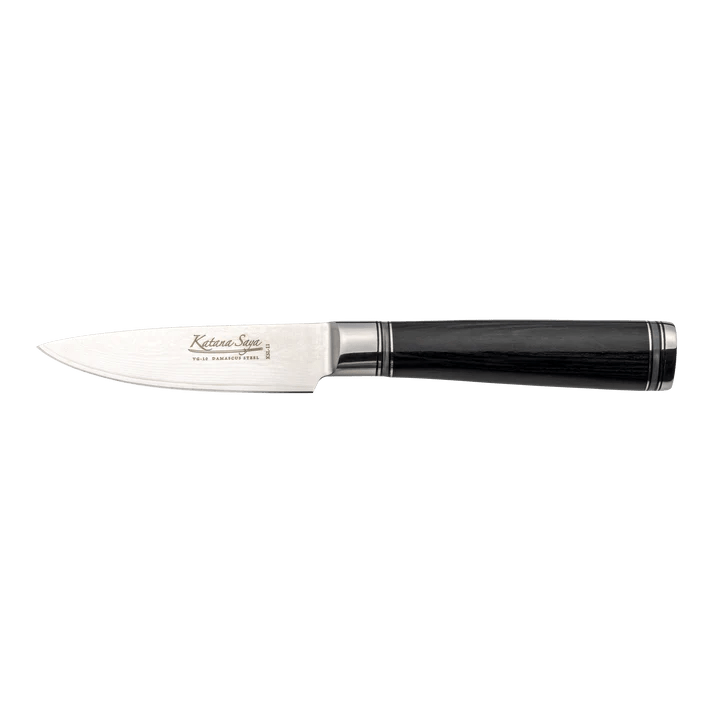 Katana Saya Pakkawood Paring Knife 9cm - Simmer and Slice