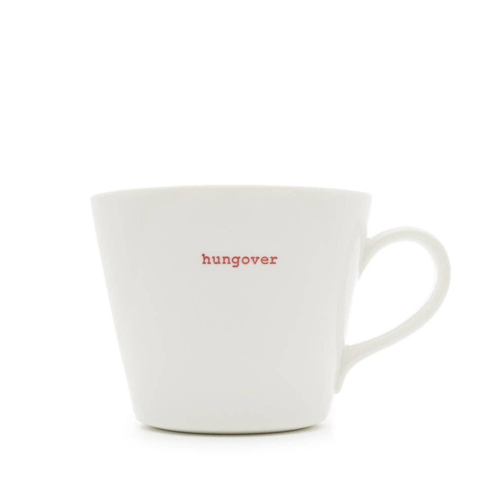 Keith Brymer Jones Mug 350ml - hungover (red) - Simmer and Slice