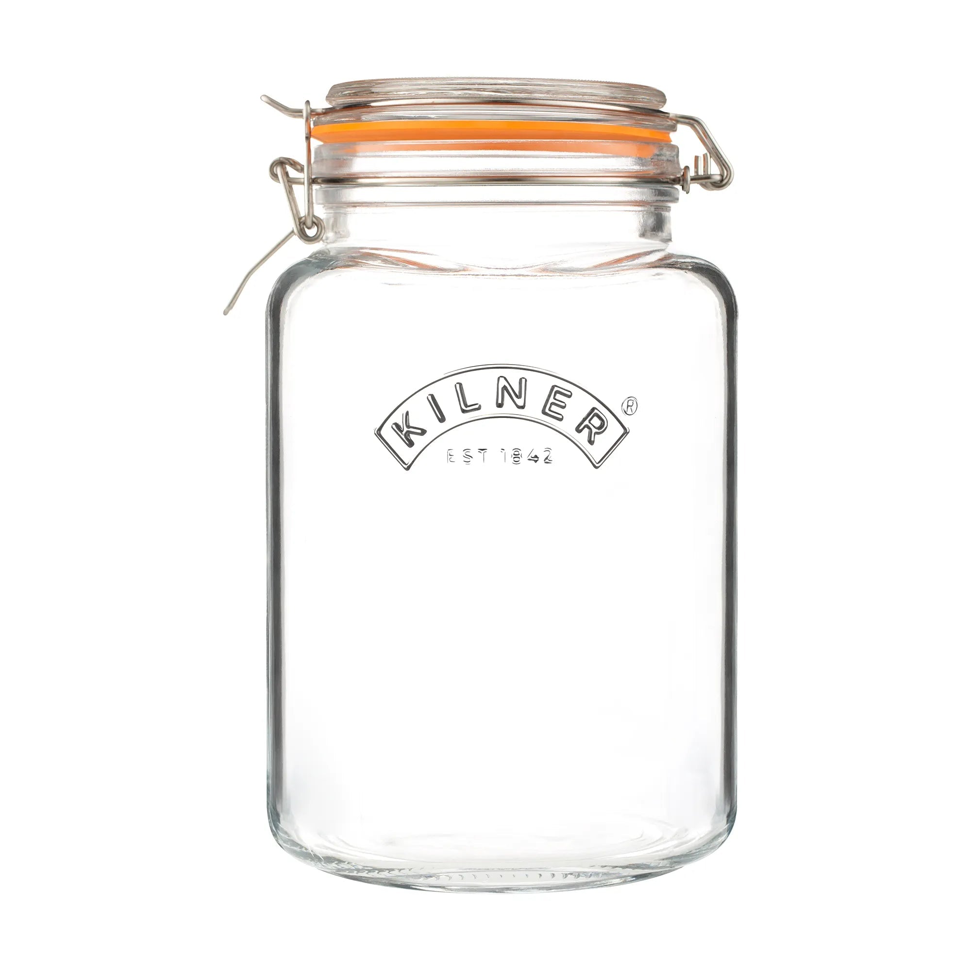 Kilner Clip Top Square Jar 3 Litre - Simmer and Slice