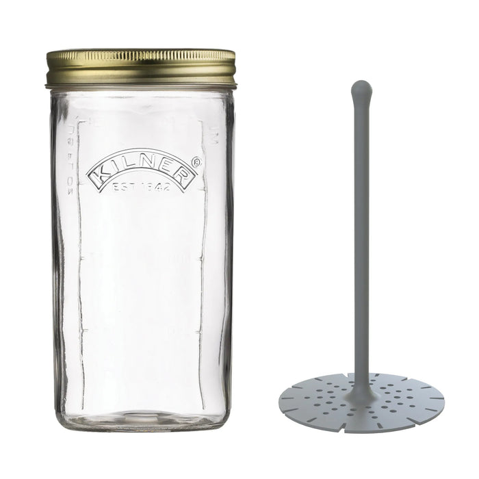 Kilner Pickle Jar With Lifter 1 Litre - Simmer and Slice