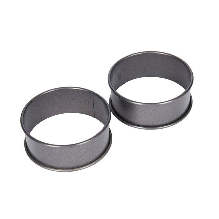 KitchenCraft Set of 2 Non - Stick Poachette Rings - Simmer and Slice
