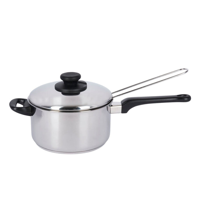 KitchenCraft Stainless Steel Large Chip Fryer and Basket 20cm - Simmer and Slice
