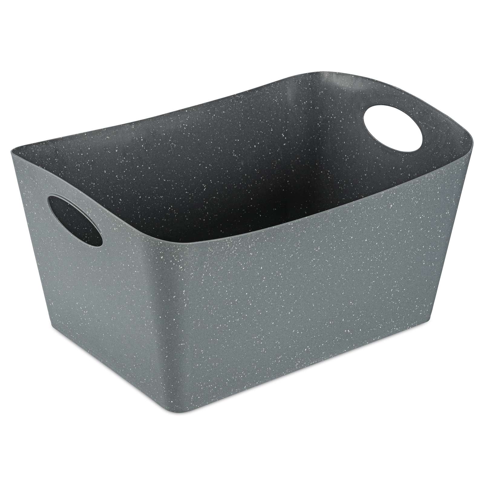 Koziol BOXXX L Storage Bin 15L - Recycled Ash Grey - Simmer and Slice