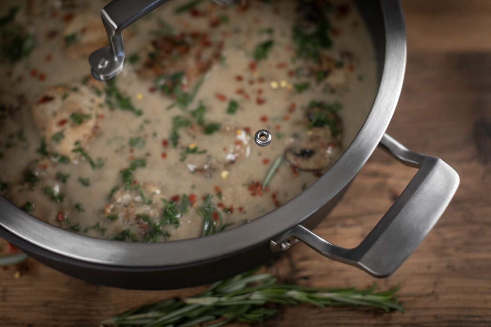 Kuhn Rikon New Life Pro Serving Pan 28cm - Simmer and Slice