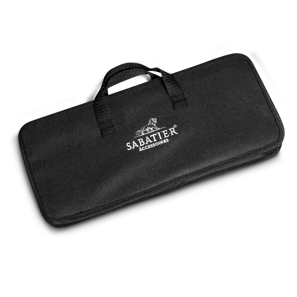 Lion Sabatier Empty Knife Transport Bag - 6 Slots - Simmer and Slice