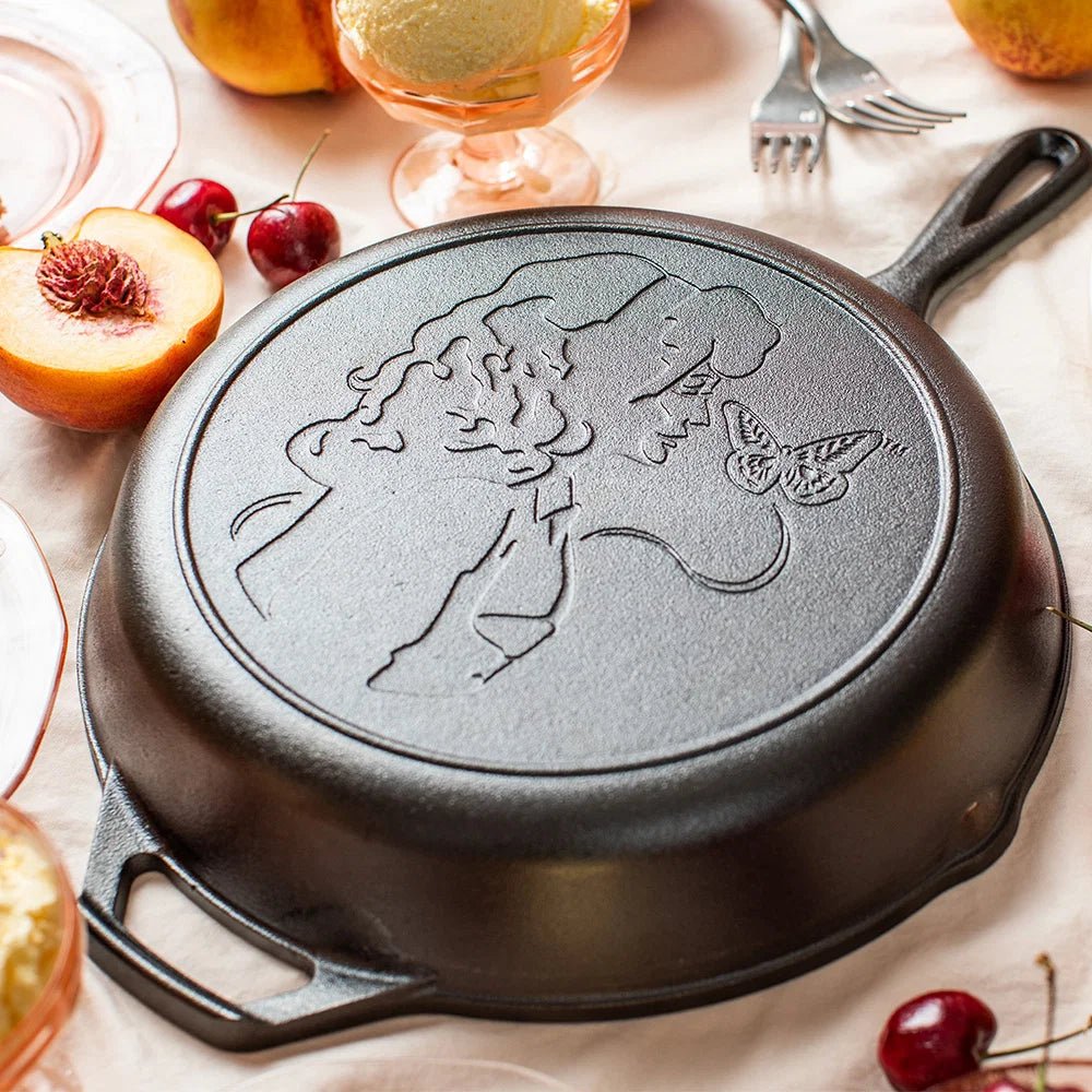 Lodge Dolly Parton Cast Iron Skillet 26cm | 10.25" - Simmer and Slice