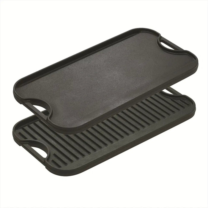 Lodge Reversible Cast Iron Grill & Griddle 50.8 x 26.6cm - Simmer and Slice
