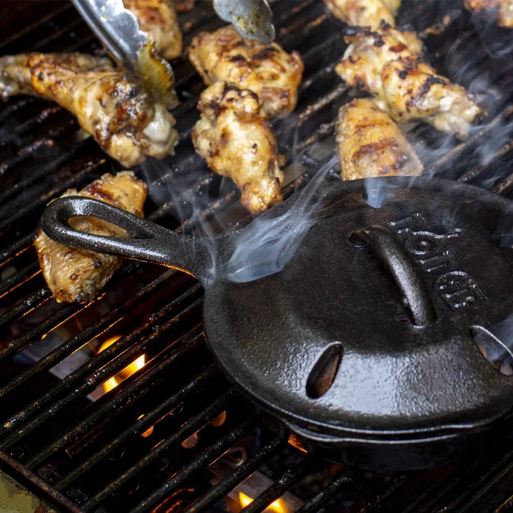 Lodge Smoker Skillet 16.5cm dia - Simmer and Slice