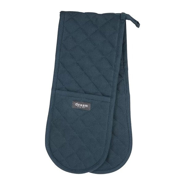 Love Colour Double Oven Gloves - Ink Blue - Simmer and Slice
