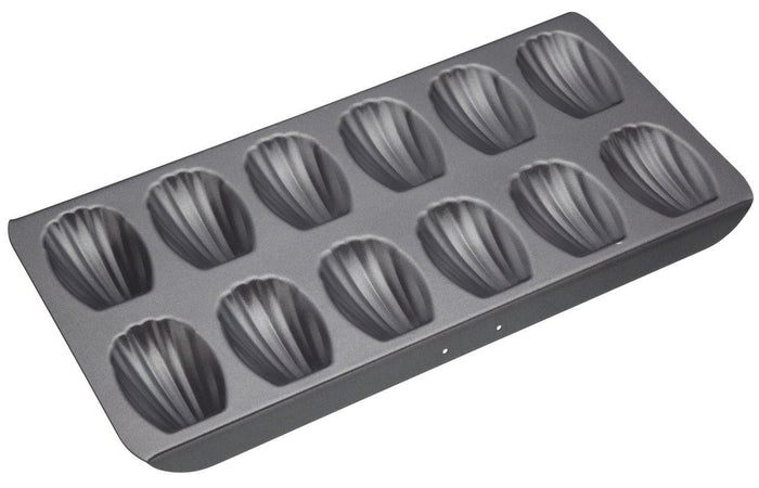 MasterClass Non - Stick 12 Hole Madeleine Pan - Simmer and Slice
