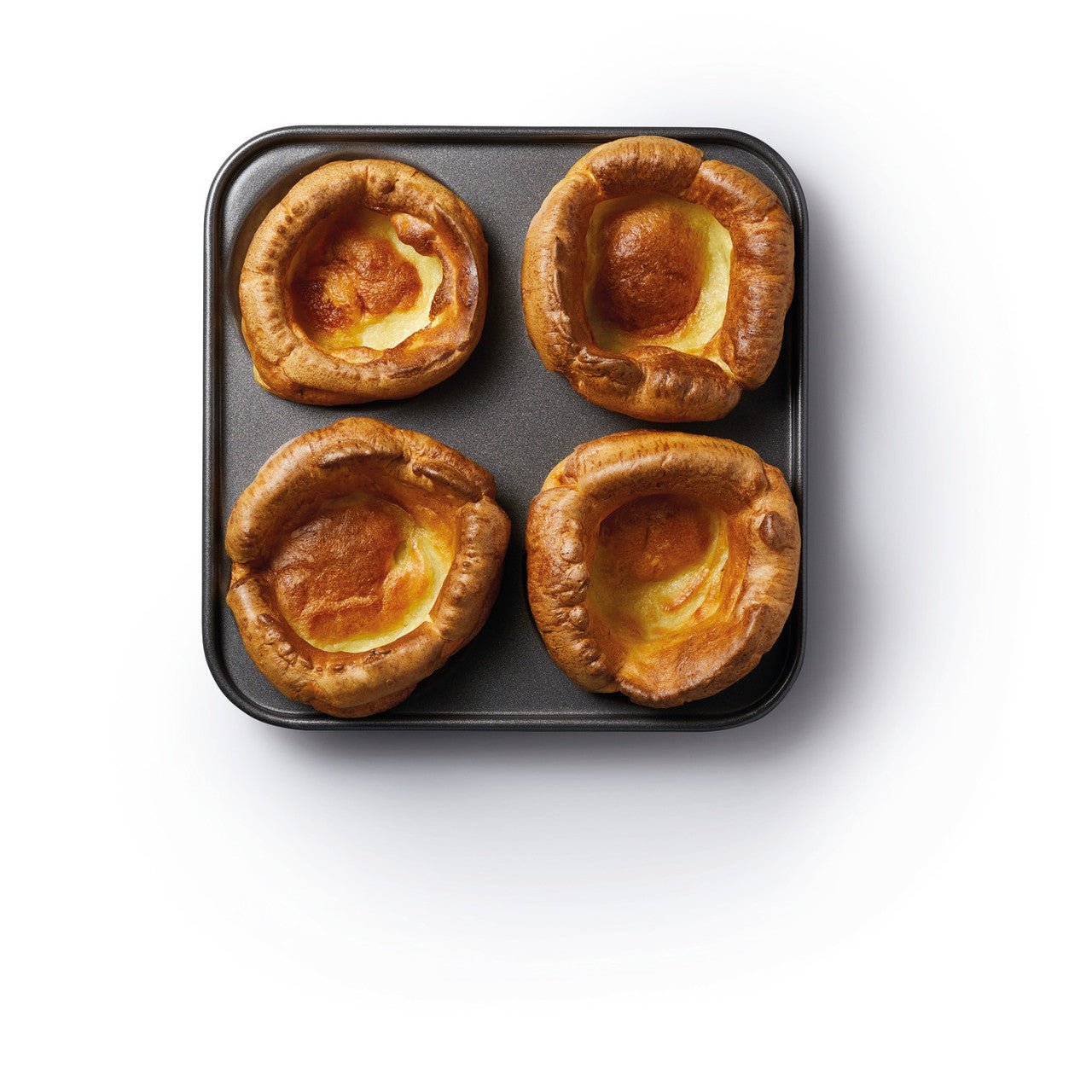 MasterClass Non - Stick 4 Hole Yorkshire Pudding Pan - Simmer and Slice