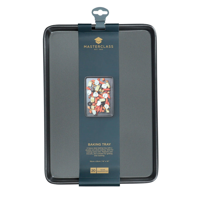 MasterClass Non - Stick Baking Tray, 35cm x 25cm - Simmer and Slice