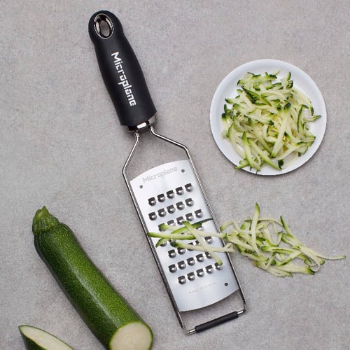 Microplane Gourmet Coarse Grater Black - Simmer and Slice