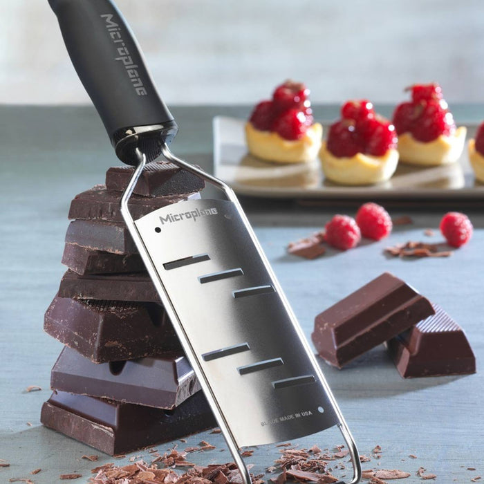Microplane Gourmet Large Shaver Grater - Black - Simmer and Slice