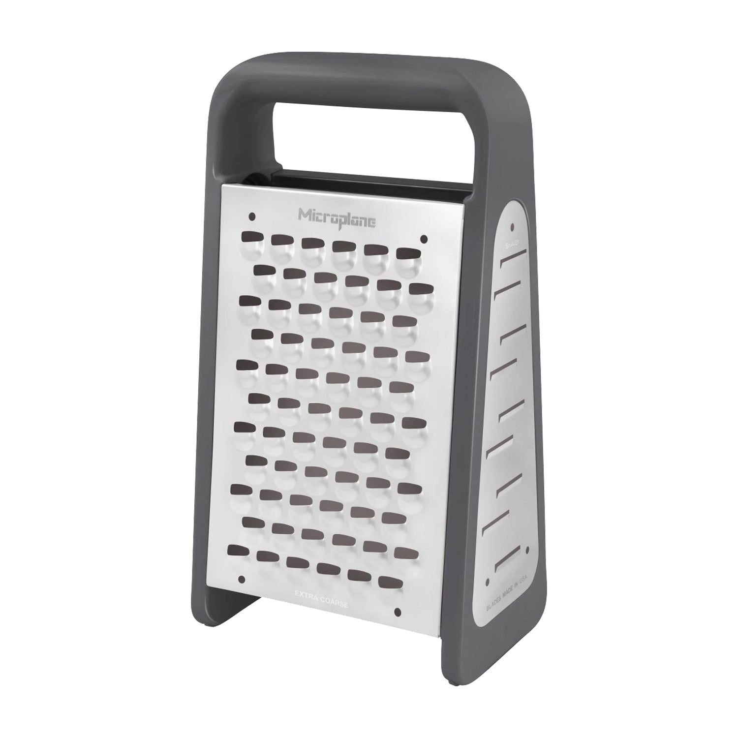 Microplane Purecut Box Grater After Dark Grey - Simmer and Slice