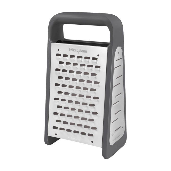 Microplane Purecut Box Grater After Dark Grey - Simmer and Slice