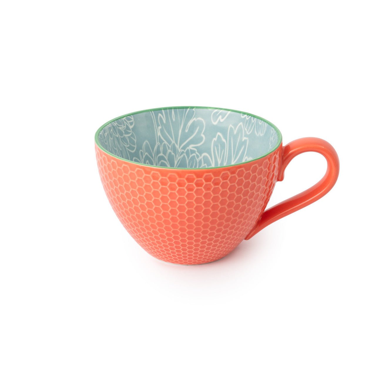 Mikasa Grey Floral Stoneware Mug, 330ml - Simmer and Slice