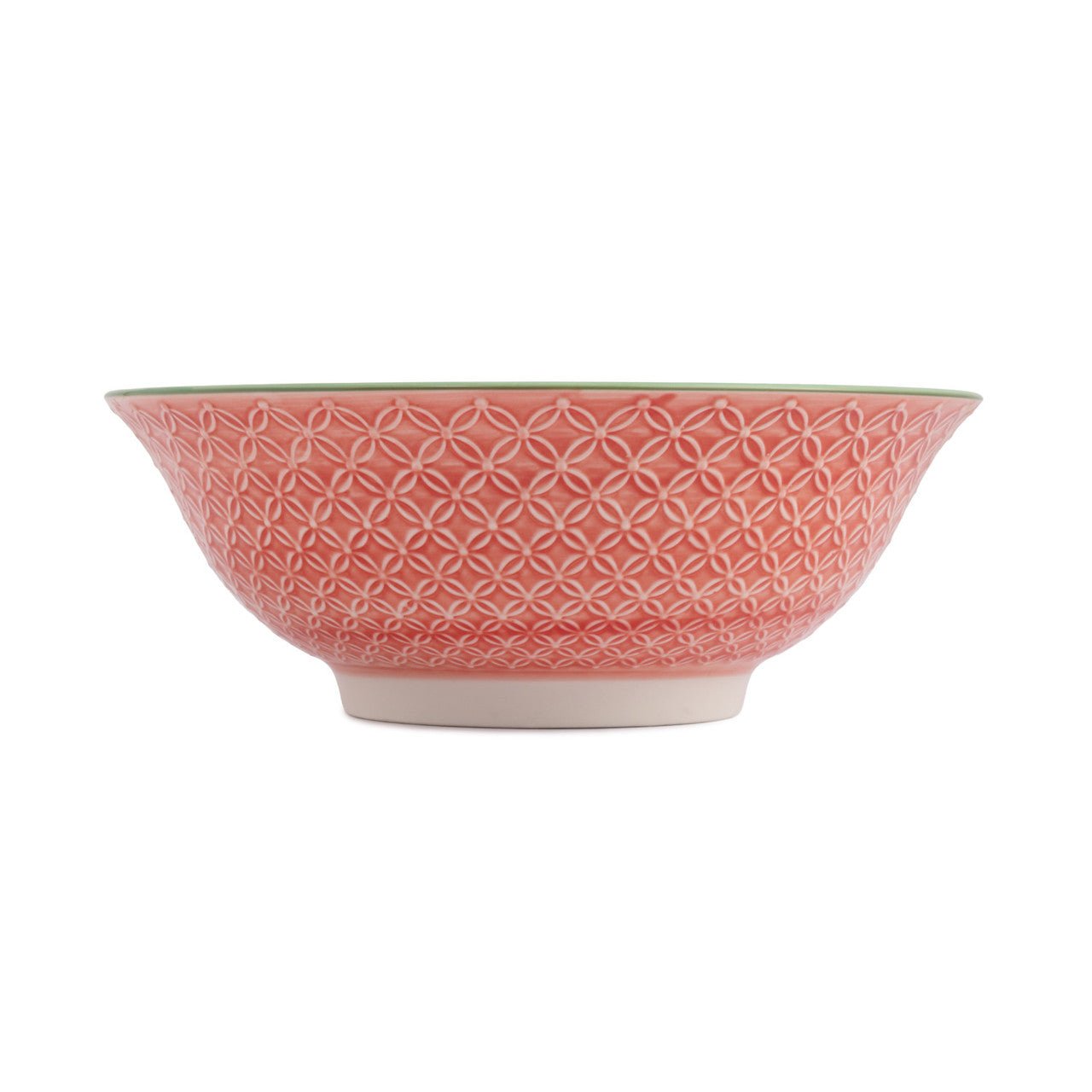 Mikasa Grey Floral Stoneware Ramen Bowl, 21cm - Simmer and Slice