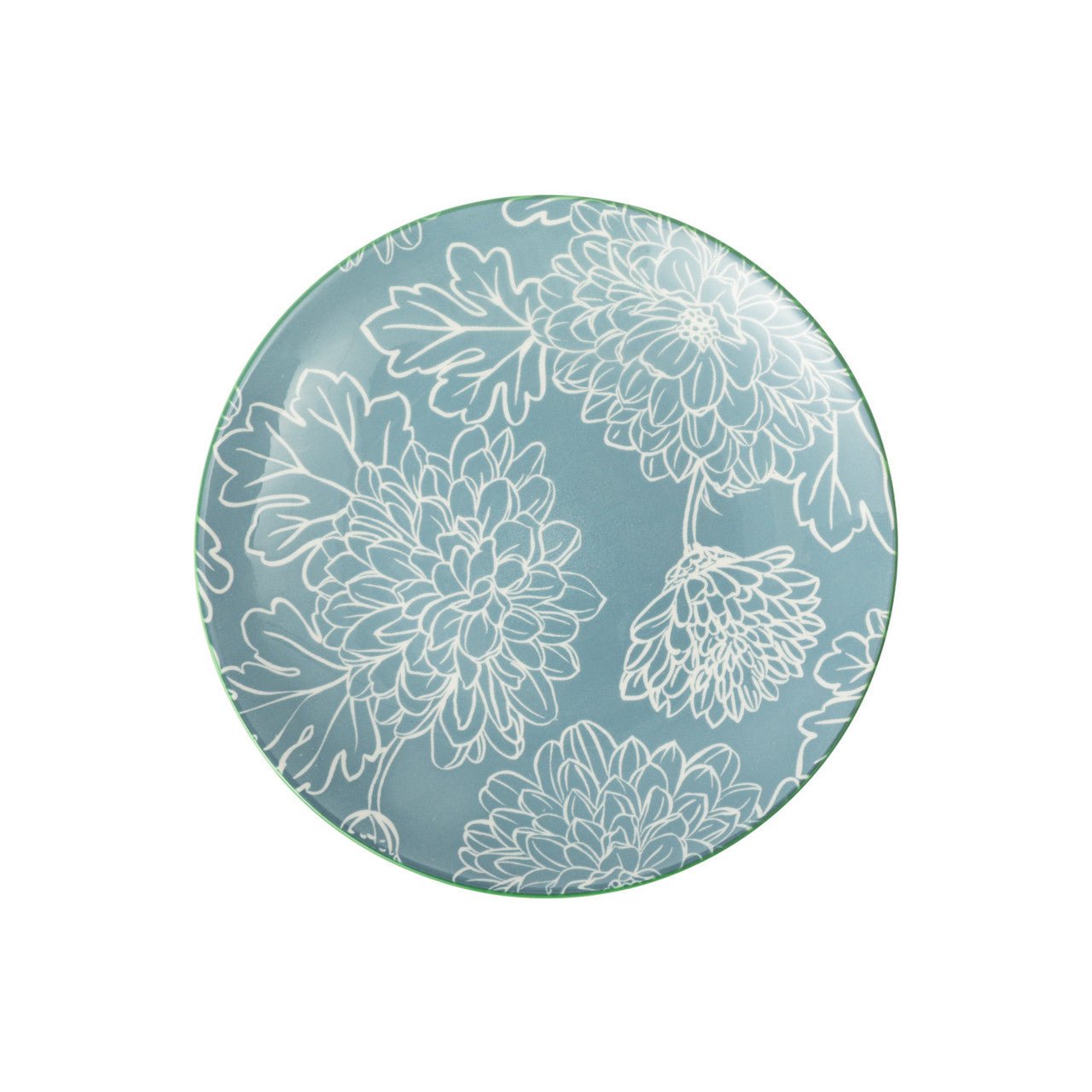 Mikasa Grey Floral Stoneware Side Plate, 18cm - Simmer and Slice