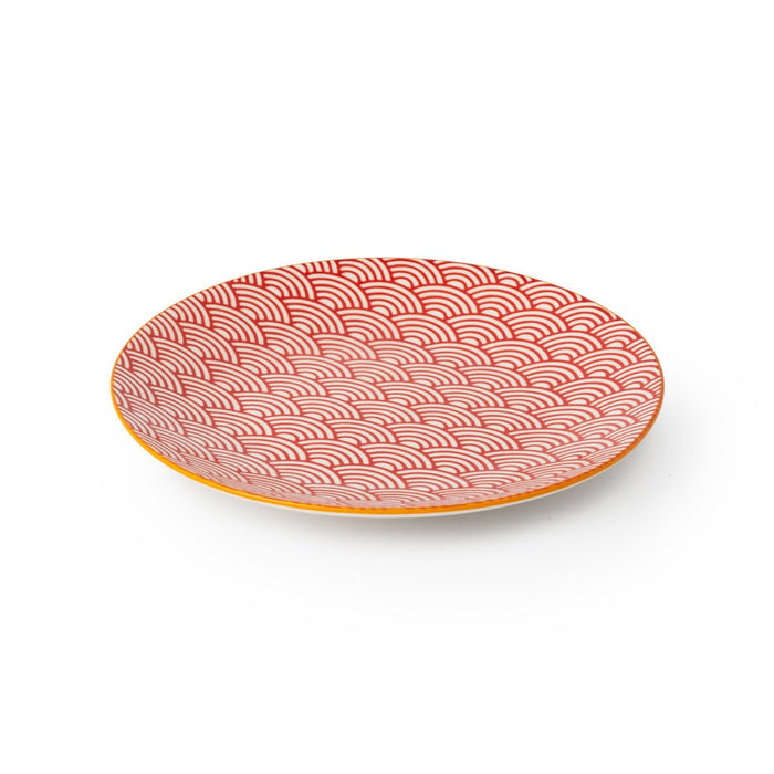 Mikasa Red Arc Stoneware Side Plate, 18cm - Simmer and Slice