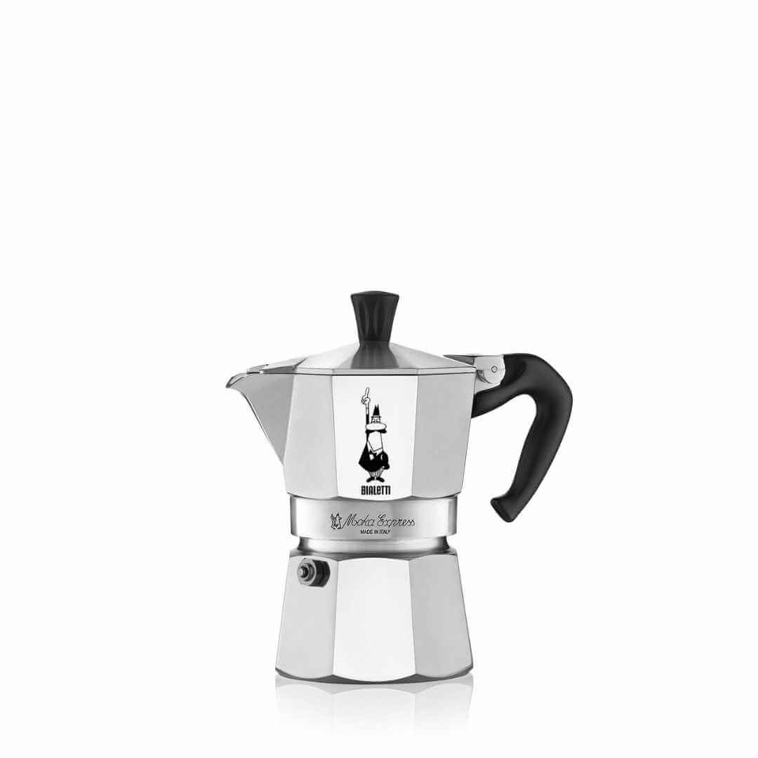 Moka Express: Silver / 9 Cup - Simmer and Slice