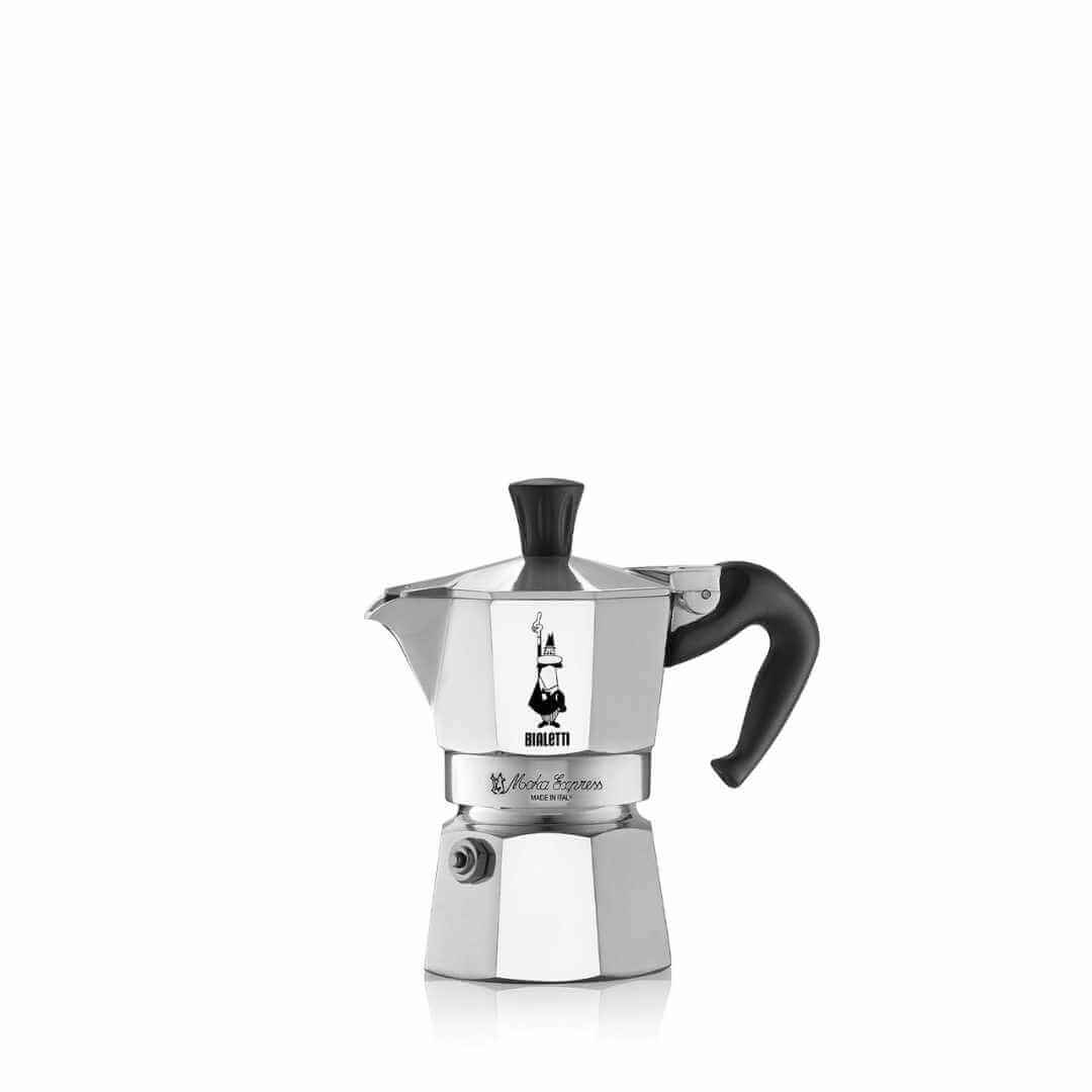 Moka Express: Silver / 9 Cup - Simmer and Slice