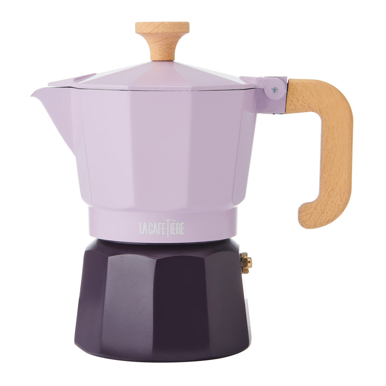 Le Cafetiere Espresso Maker 2 Tone 3cup Purple