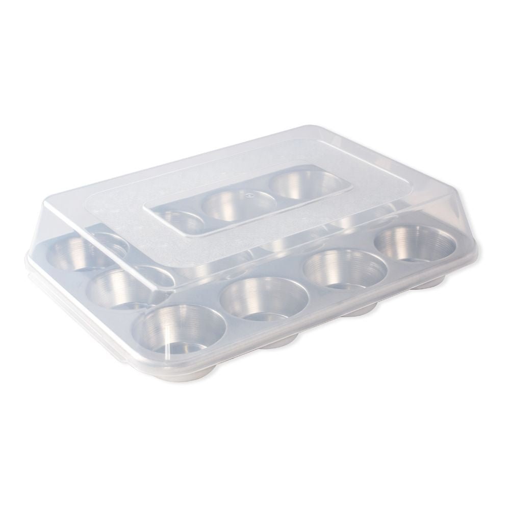 Nordic Ware NATURALS Muffin Pan with High Lid - Simmer and Slice