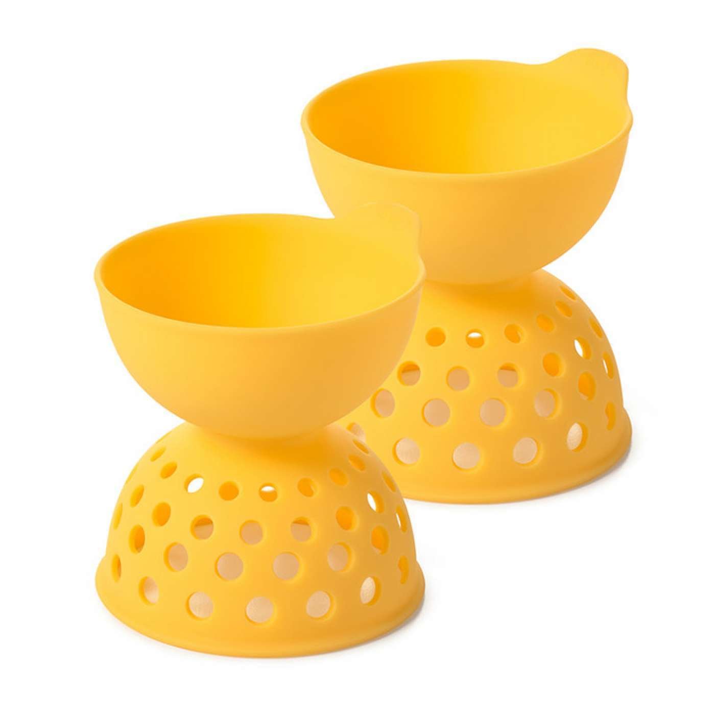 Oxo Good Grips 2 Piece Silicone Egg Poaching Set - Simmer and Slice