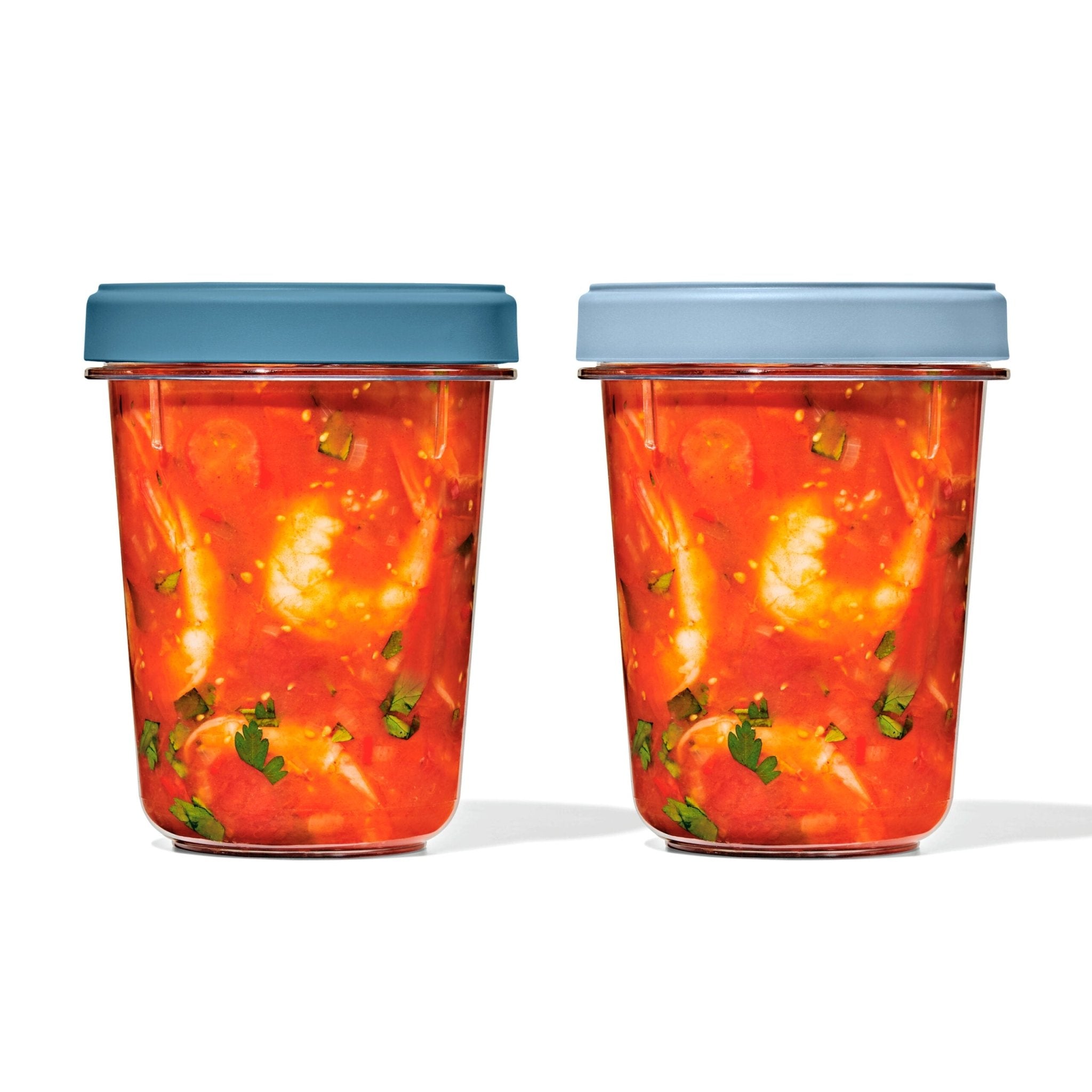 Oxo Good Grips Twist And Stack Container 2 Pack 32oz - Simmer and Slice
